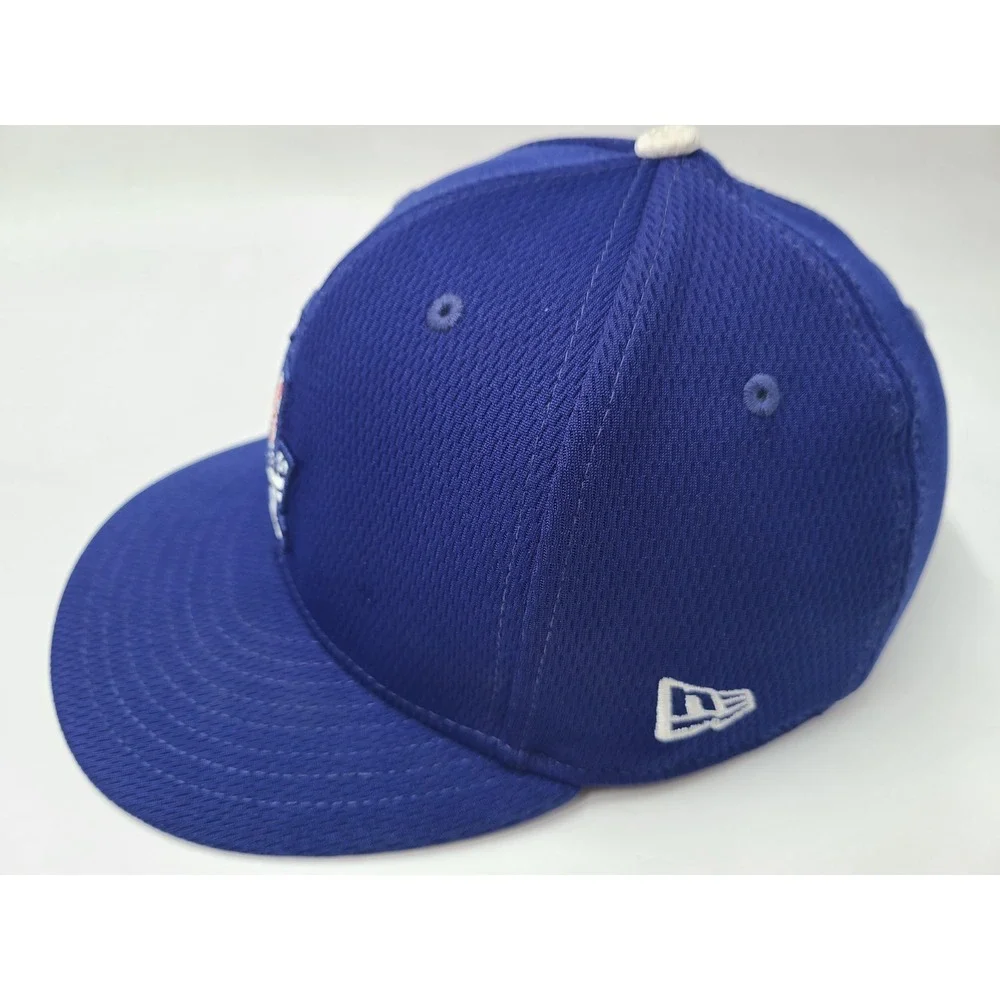 Los Angeles Dodgers New Era 59Fifty Fitted 7 Hat Cap Polyester MLB Baseball Blue